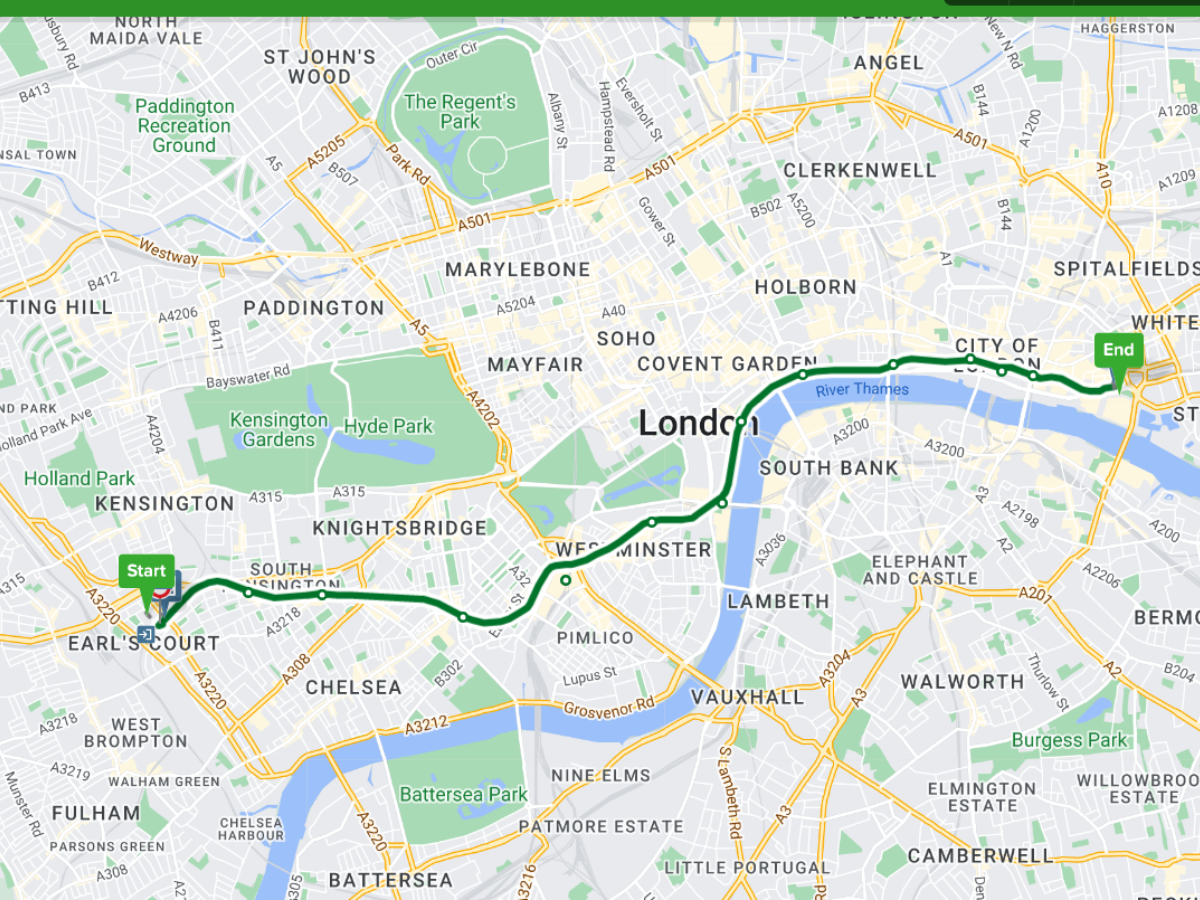 Amazing Citymapper App Map