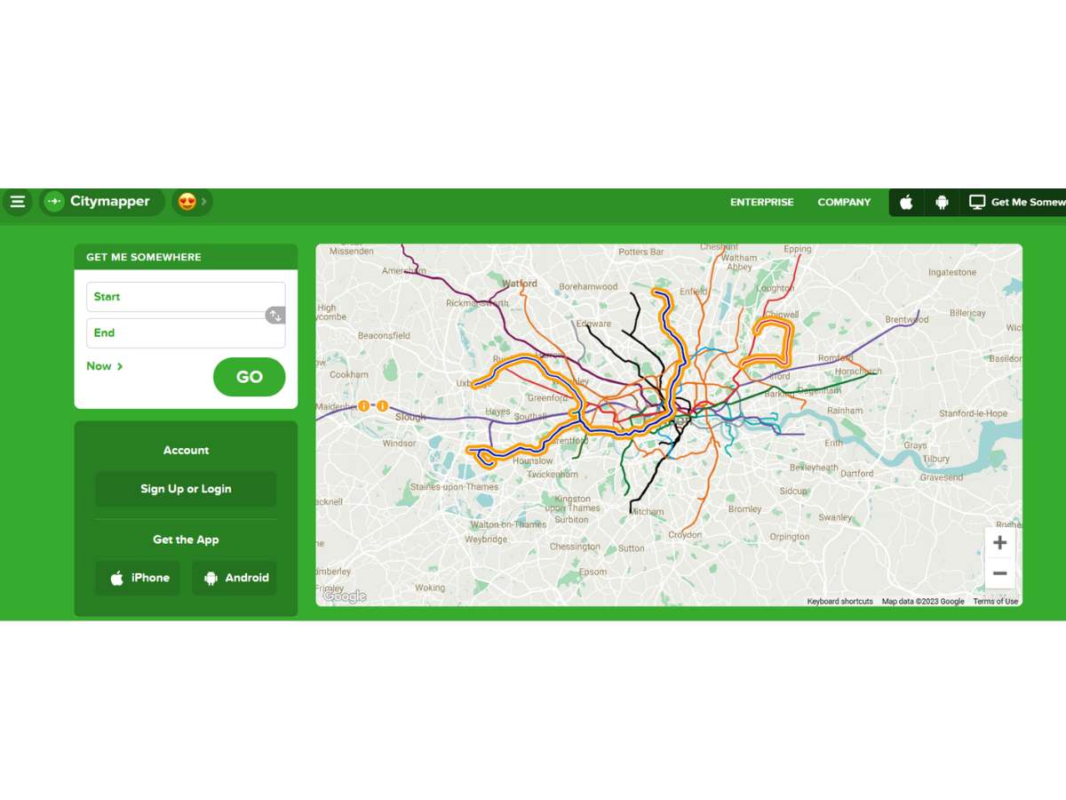 Amazing Citymapper App