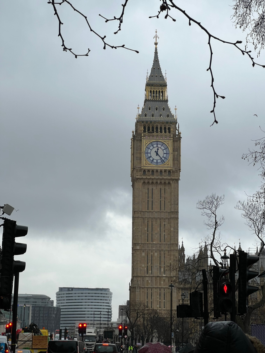 Big Ben on First Trip to Europe