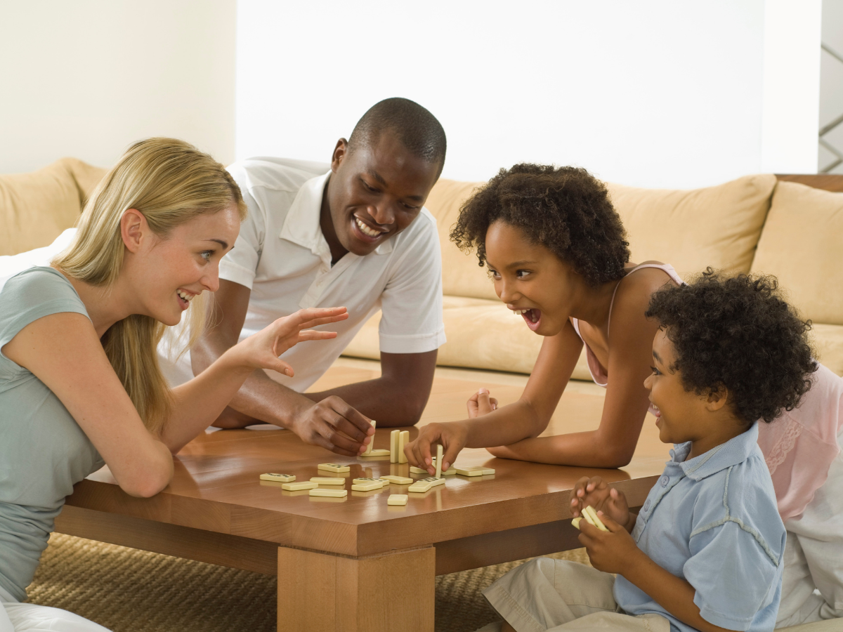 Board games are a great family game night idea.
