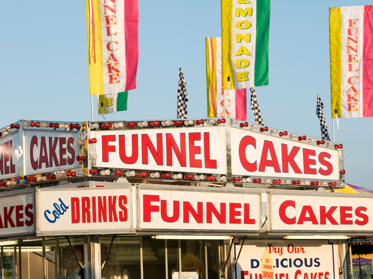 Things to do at the state fair - eat!