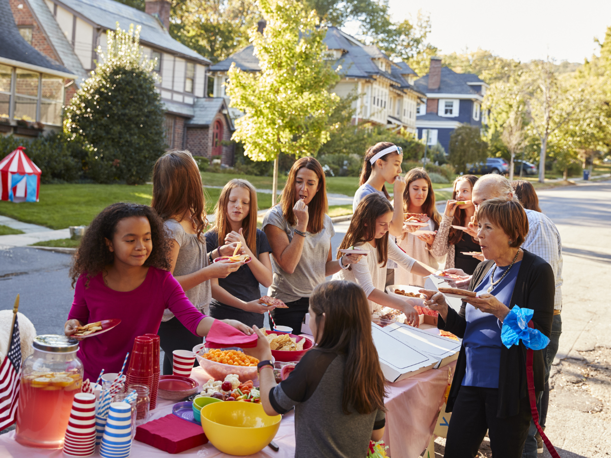 Host an amazing Block Party with your neighbors.
