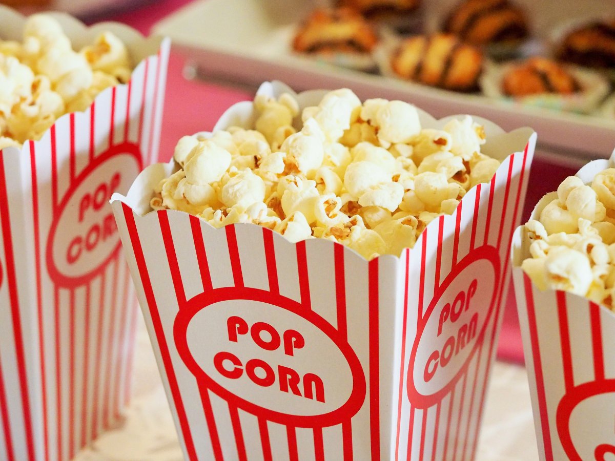 Don't forget the popcorn when you go see that that one great movie this summer.