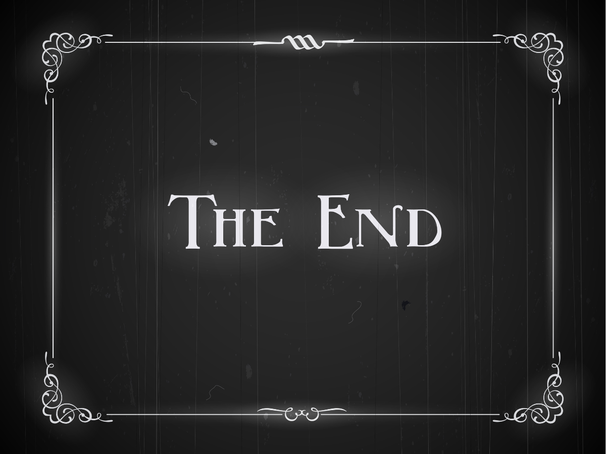 The end.